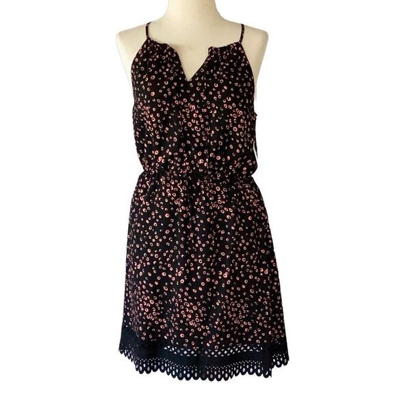 Collective Concepts Chiffon Halter Dress Women’s Medium - Picture 1 of 8